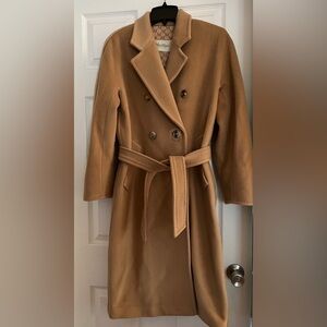 Max Mara Madama 101801 Brown Coat
